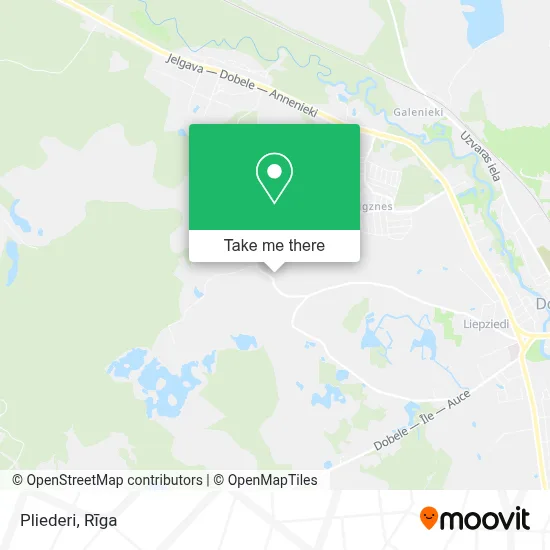 Pliederi map