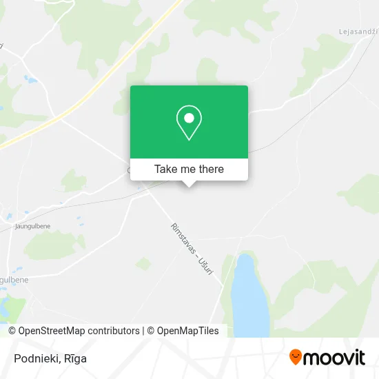 Podnieki map