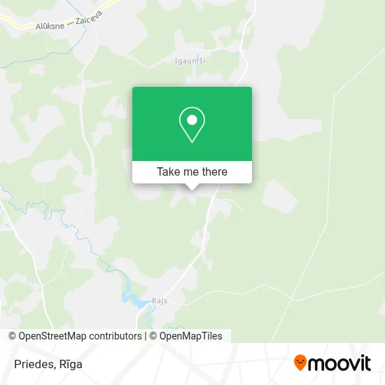 Priedes map