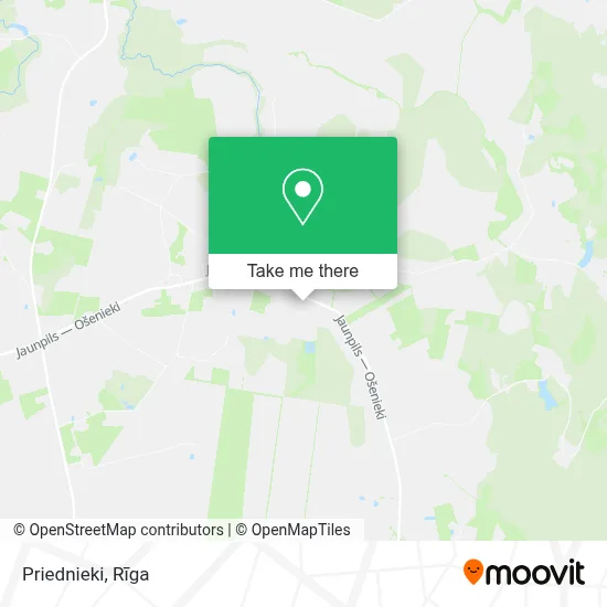 Priednieki map