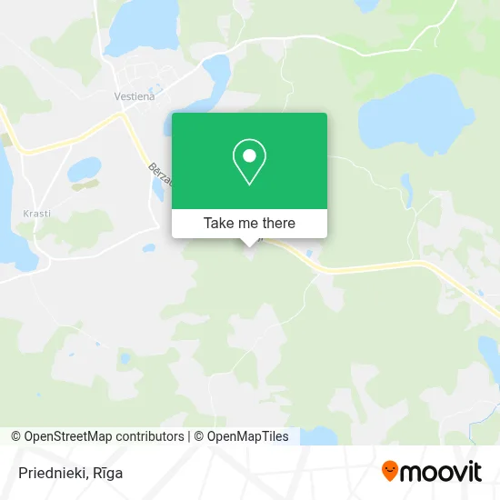 Priednieki map