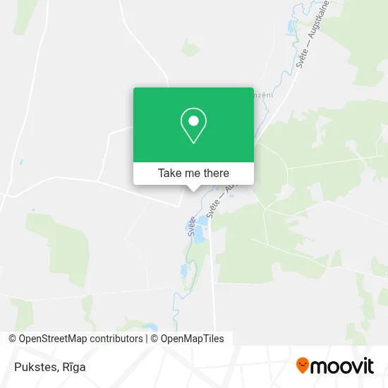 Pukstes map