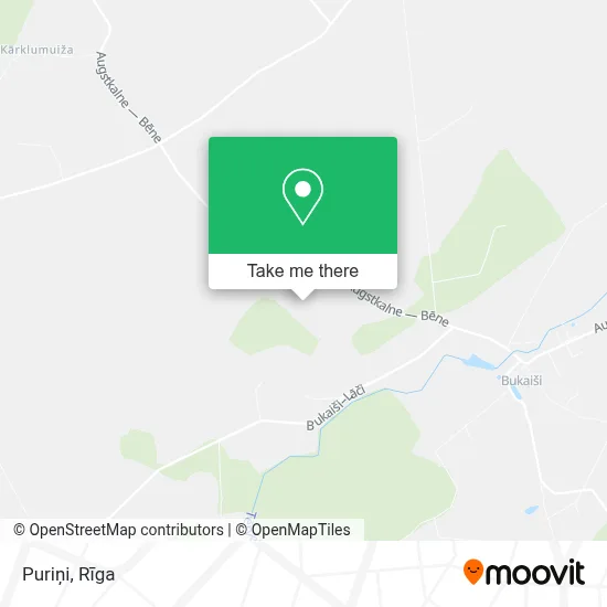 Puriņi map