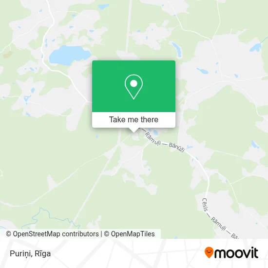 Puriņi map
