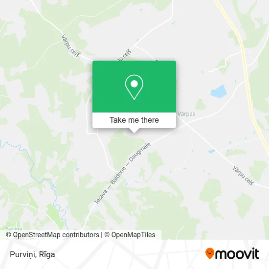 Purviņi map