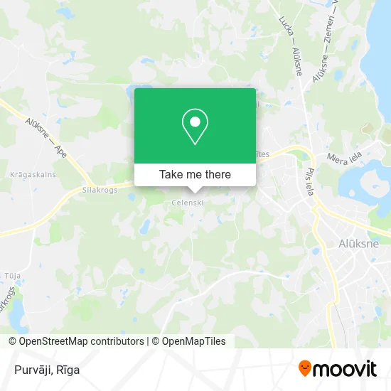 Purvāji map