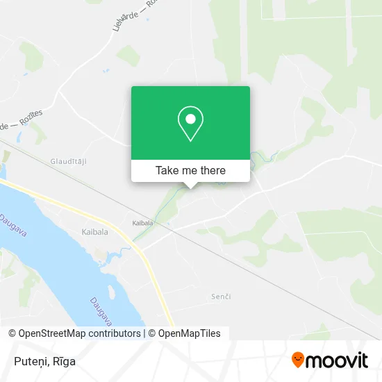 Puteņi map