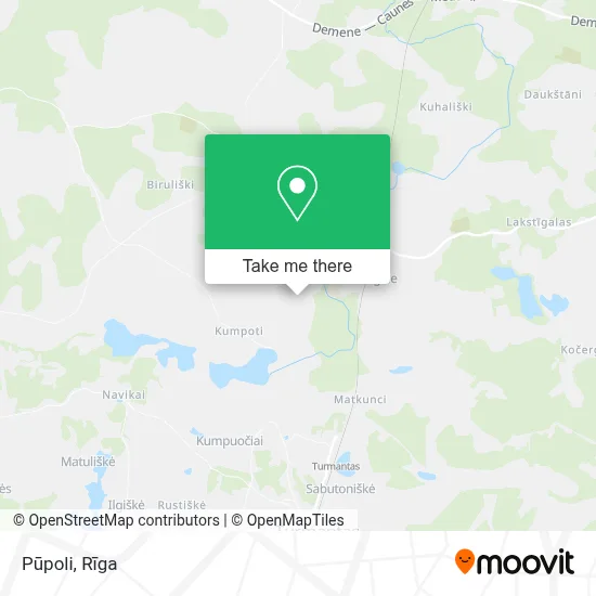 Pūpoli map