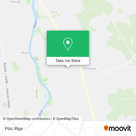 Pūri map