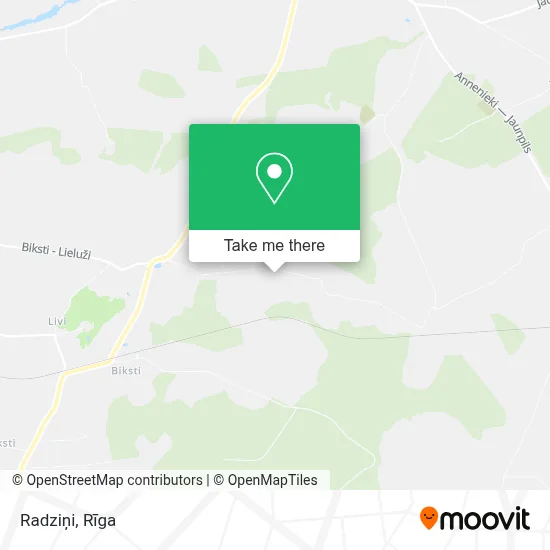 Radziņi map