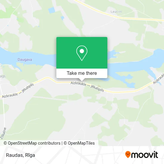 Raudas map