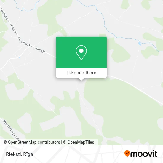 Rieksti map