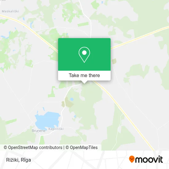 Rižiki map