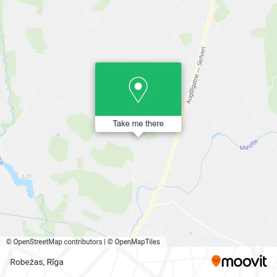 Robežas map