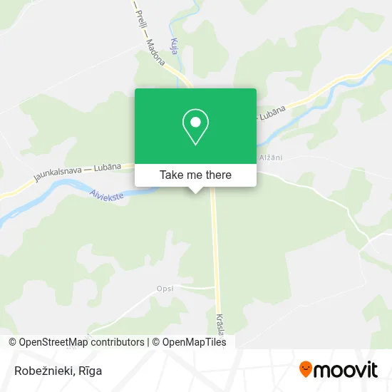 Robežnieki map