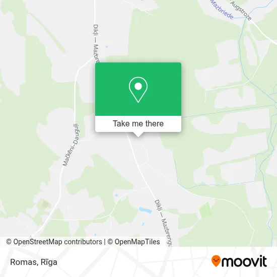 Romas map