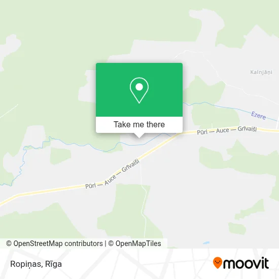 Ropiņas map