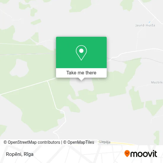 Ropēni map