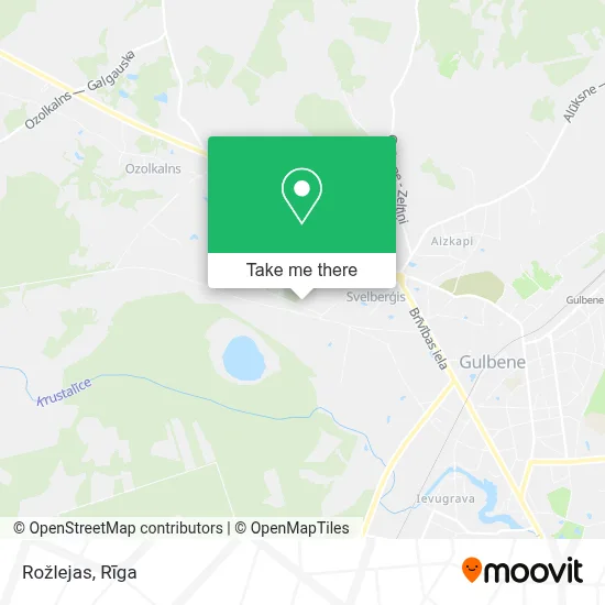 Rožlejas map