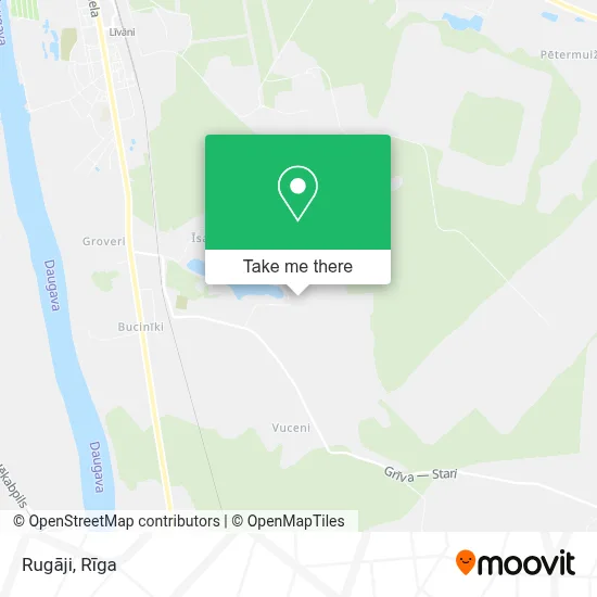 Rugāji map