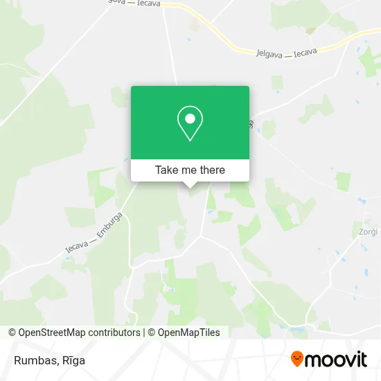 Rumbas map