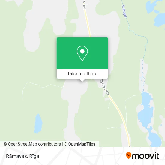 Rāmavas map