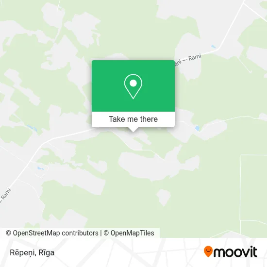 Rēpeņi map