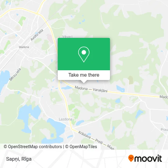 Sapņi map