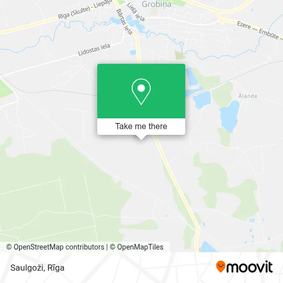 Saulgoži map