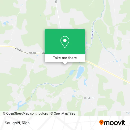 Saulgoži map