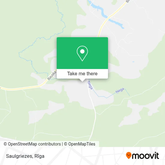 Saulgriezes map