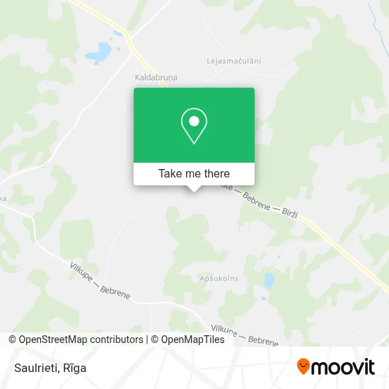 Saulrieti map