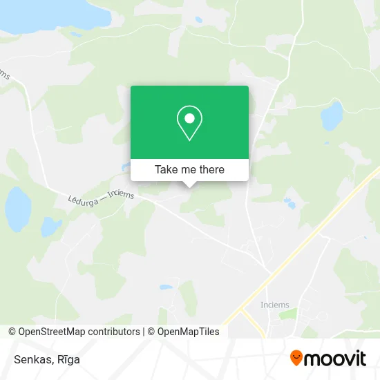 Senkas map