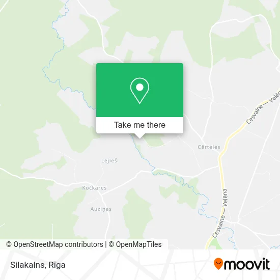 Silakalns map