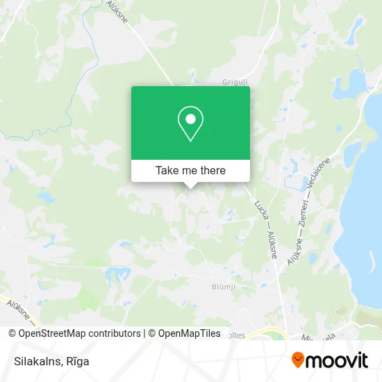 Silakalns map