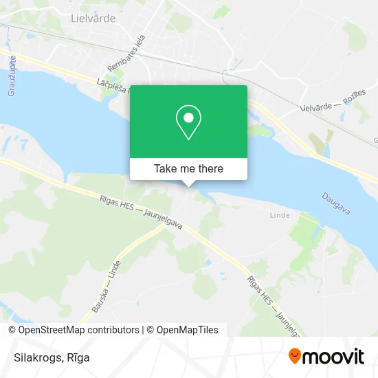 Silakrogs map