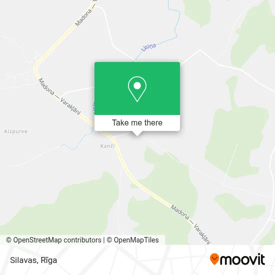 Silavas map