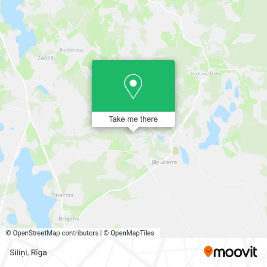 Siliņi map