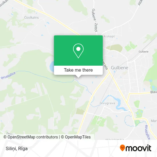 Siliņi map