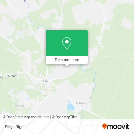 Siliņi map