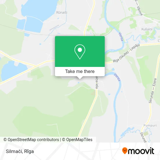 Silmači map