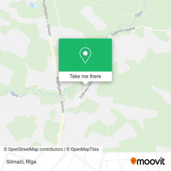 Silmači map