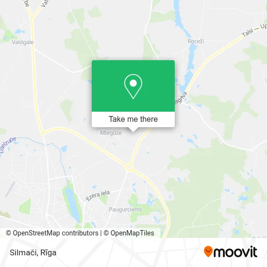 Silmači map