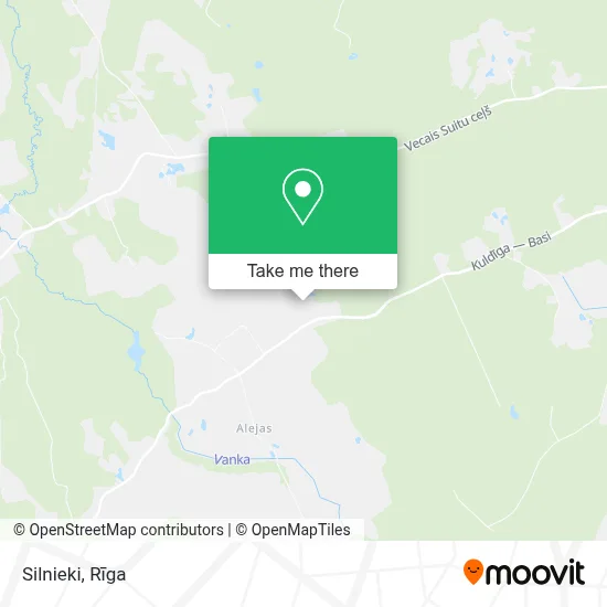 Silnieki map