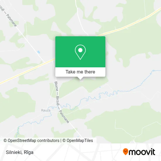 Silnieki map