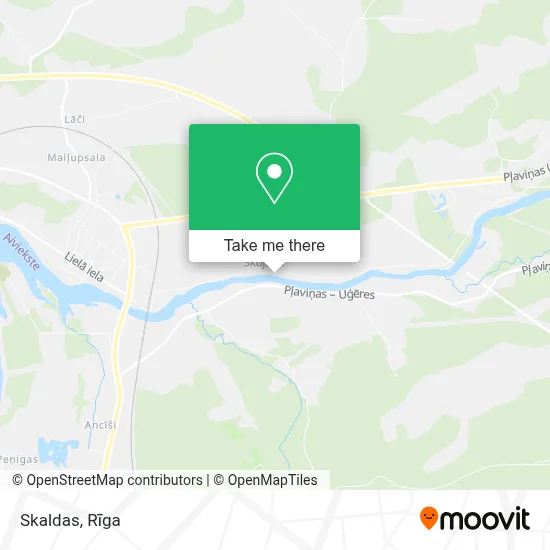 Skaldas map