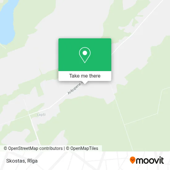 Skostas map
