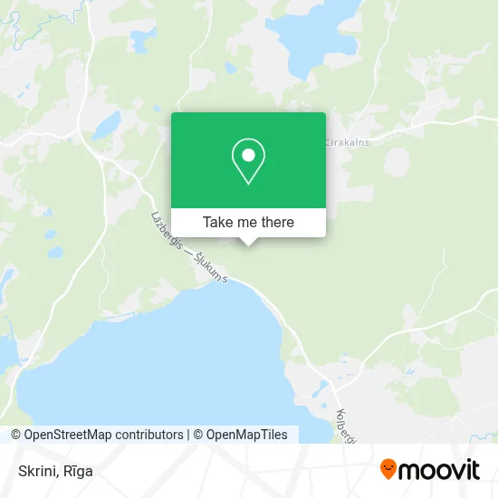 Skrini map