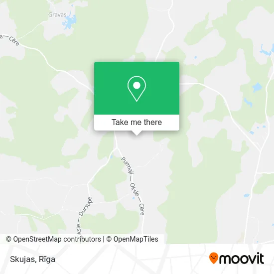 Skujas map