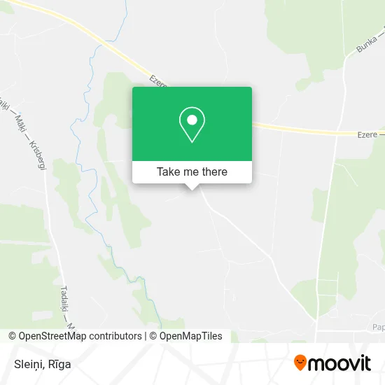 Sleiņi map